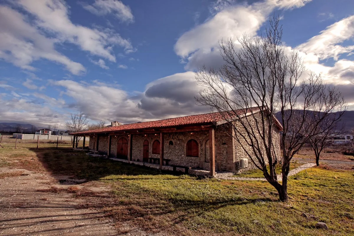 Kapistoni's winery building in Saguramo