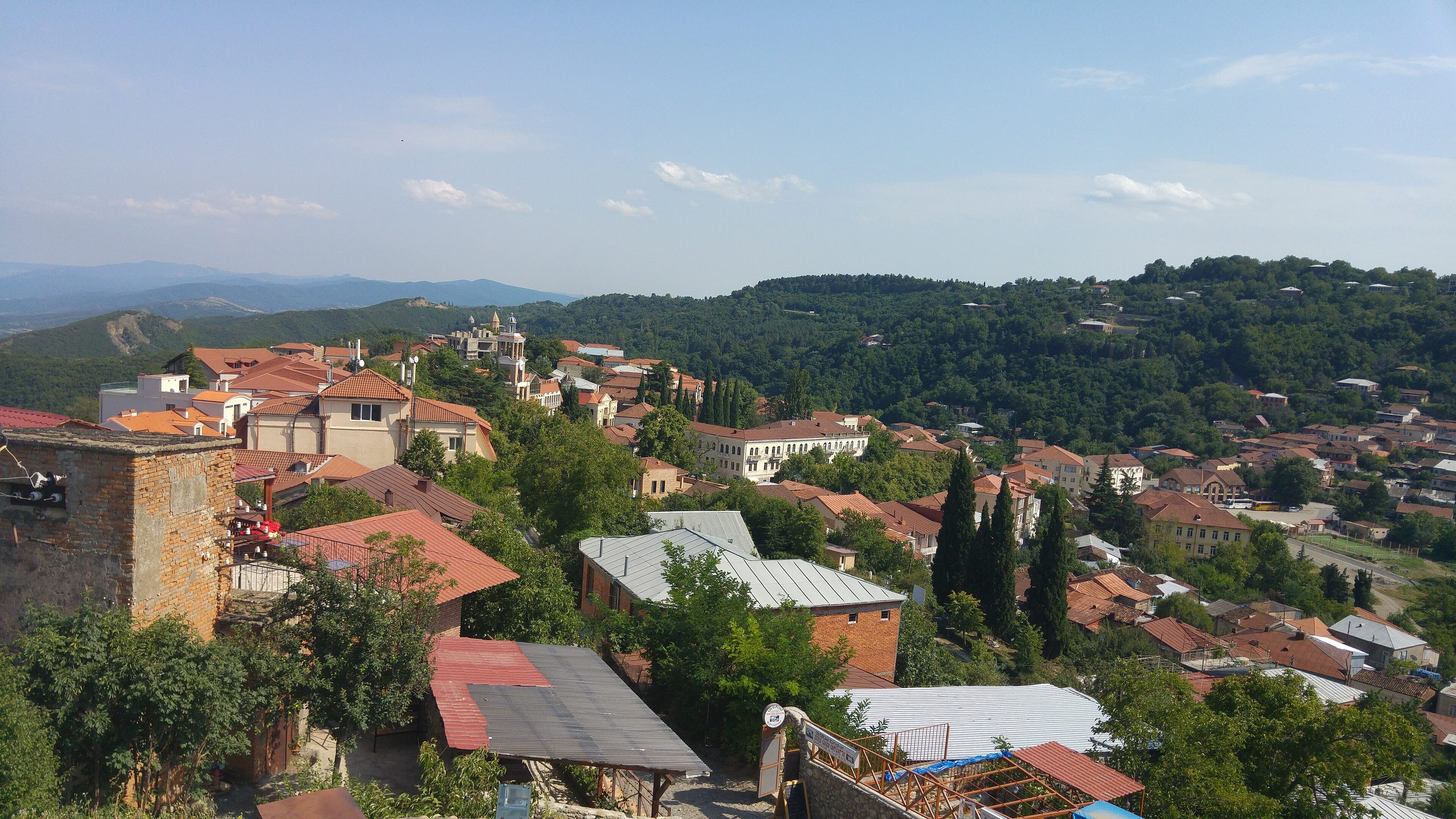 SIGHNAGHI FROM ABOVE