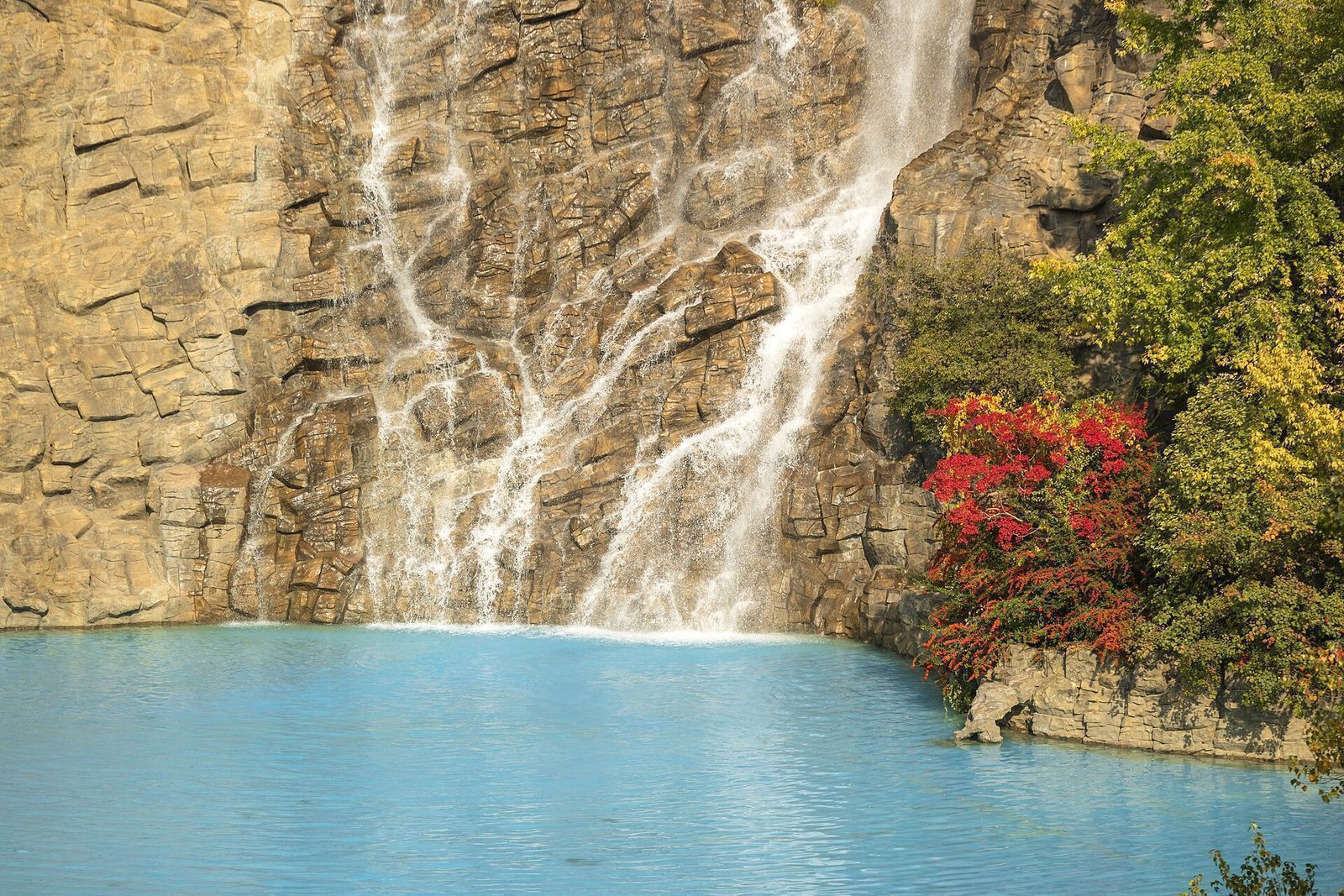 Autumn, also known as fall in American English and sometimes in Canadian English, is one of the four temperate seasons. Autumn marks the transition from summer