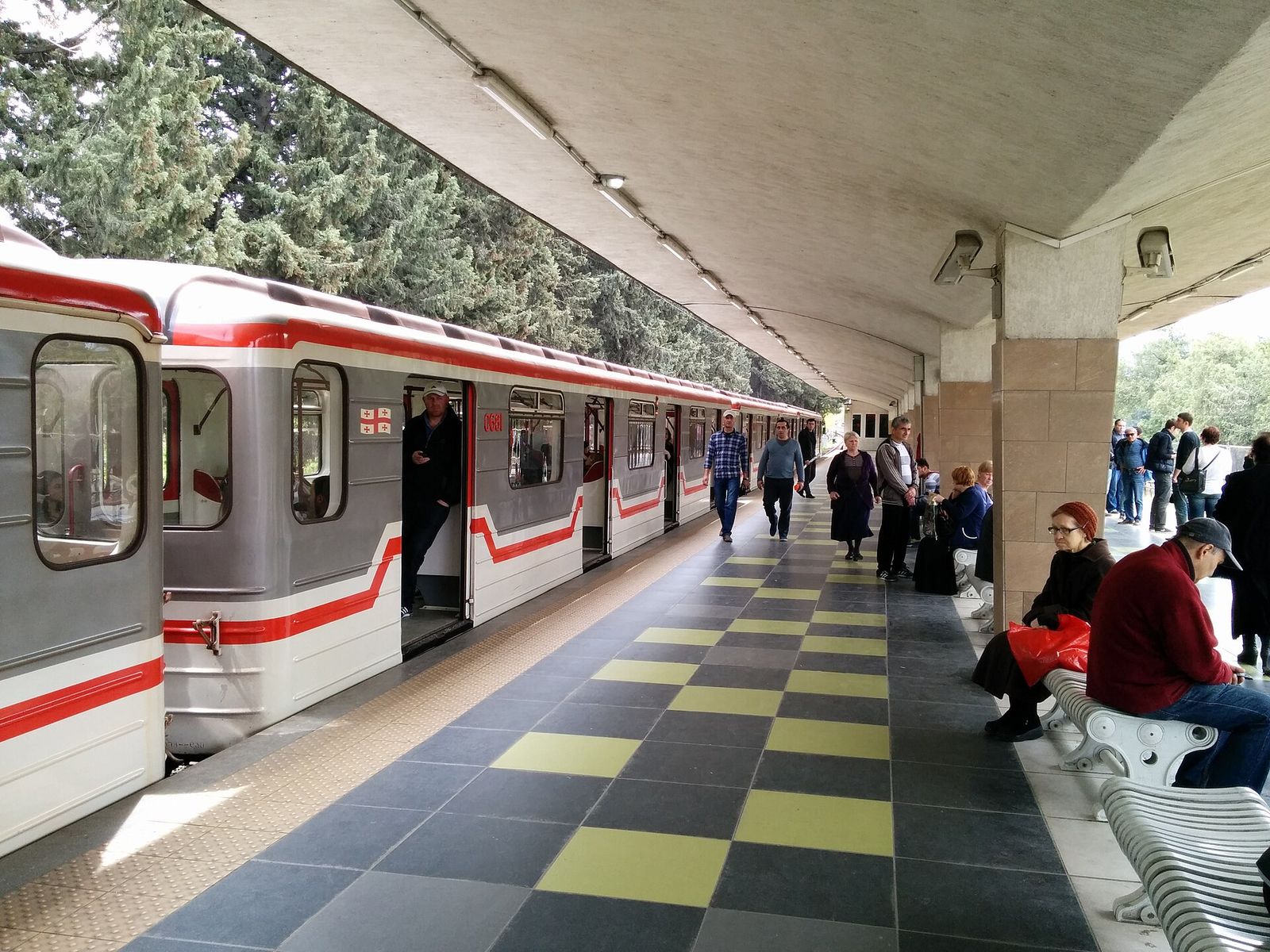 Didube Metro Station, Tbilisi.