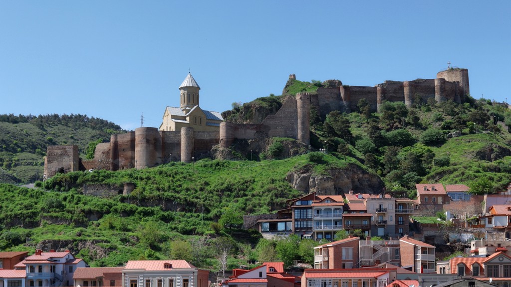 Narikala Fortress above the old town